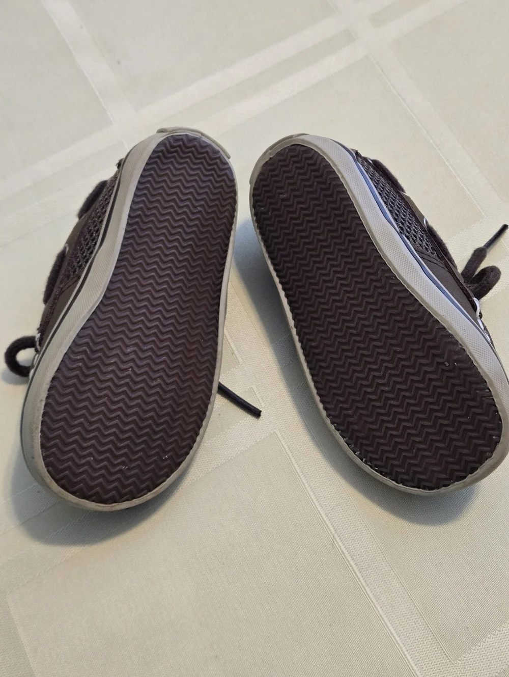 Sperry Kids Intrepid Brown Top Sliders Boat Shoes Toddler size 4M Leather Upper
